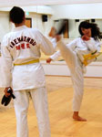 corso di taekwondo allenamento